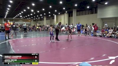 70 lbs Quarters & Wb (16 Team) - Harley Charroin, Panhandle Punishers vs Aiden Meche, Team Misfits