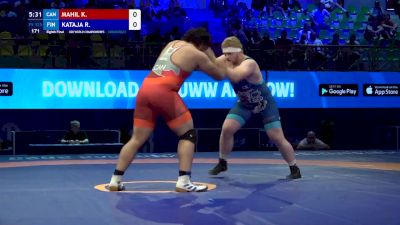 125 kg 1/8 Final - Karanveer Mahil, Canada vs Roope Kataja, Finland