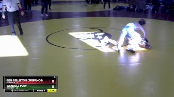 106 lbs Round 3 (8 Team) - Wendell Maw, Fremont vs Ben Belliston (Timpanogos), Gunnison