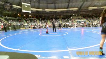 61 lbs Round Of 16 - Charlotte DiFrancisco, Rancho Bernardo vs Layla Kellogg, Smith Wrestling Academy