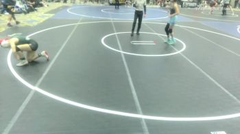 116 lbs Round Of 64 - Aubrey Hernandez, Blackhawks Wrestling vs Taryn ` Evans, Schurr