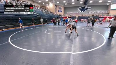 107 lbs Cons. Round 2 - Marlene Solorzano Aviles, Richardson Pearce vs Elisa Cano, Klein Oak
