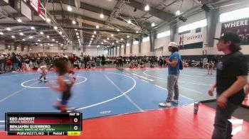 70 lbs Champ. Round 1 - Benjamin Guerrero, Silverback Wrestling Fort Worth vs Keo Andrist, ReZults Wrestling