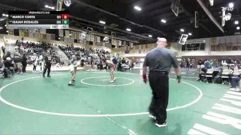 132 lbs Cons. Round 6 - Isaiah Rosales, Oceanside vs Marco Costa, Redlands East Valley