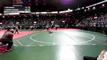 85 lbs Champ. Round 1 - Aris Sewell, FSJ3 vs Connor Thoenen, DONA