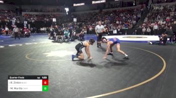113 lbs Quarterfinal - Rocklin Zinkin, Buchanan vs Max Murillo, Canyon Springs