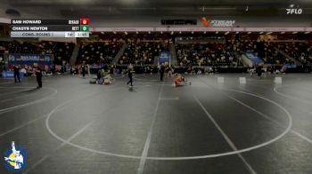 120 lbs Cons. Round 1 - Chasyn Newton, Bettendorf vs Sam Howard, DeKalb