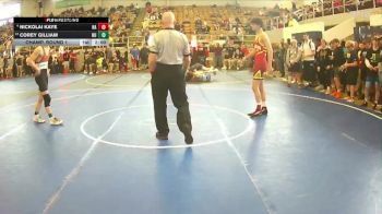159 lbs Champ. Round 1 - Corey Gilliam, North Union vs Nickolai Kaye, NA