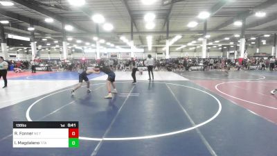 138 lbs Consi Of 16 #2 - Reagan Fonner, No Team vs Izayah Magdaleno, Titans WC