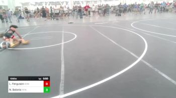 109 lbs Consolation - Luke Ferguson, Dominate WC vs Nathaniel Solorio, Total Kaos