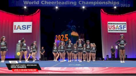 Cheer Sport Sharks - New England - Miss Sharks [2025 L6 U18 Non Tumbling Semis] 2025 The Cheerleading Worlds