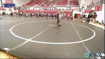 49 lbs Semifinal - Jensen Oss, Saints Youth Wrestling Club vs Tyler Lyon, Weatherford Youth Wrestling