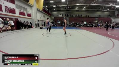 150 lbs Quarterfinal - Weston Steinepreis, Highland vs Kutter Beals, Pima