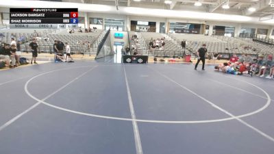 132 lbs Jackson Dargatz, South Dakota vs Shae Morrison, Oregon