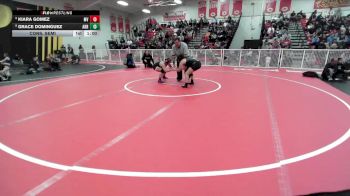 140 lbs Cons. Semi - Grace Dominguez, Arroyo vs Kiara Gomez, Murrieta Valley