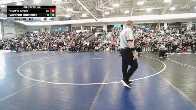 120 lbs Cons. Semi - Travis Angus, Uintah vs Alfredo Rodriguez, Hillcrest CA