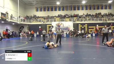 80 lbs Consy 6 - Dominic Schuman, Mat Assassins vs Isaac Hrelec, Canon-McMillan