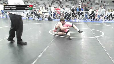 195 lbs Round Of 64 - Noah Templin, LAW Blue - HSB vs Martin Knight, MICHIGAN MAFIA WC - HSB