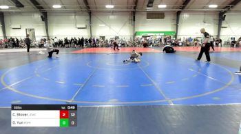 55 lbs Rr Rnd 2 - Charlie Stover, Jackson County Wrestling Club vs Daniel Yun, Pope Junior Wrestling