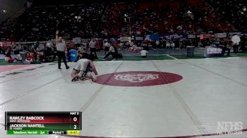 2A 220 lbs Cons. Round 1 - Jackson Nantell, St. Maries vs Rawley Babcock, West Jefferson