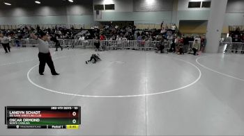 53 lbs Semifinal - Oscar Ormond, North Carolina vs Landyn Schadt, Big Game Wrestling Club