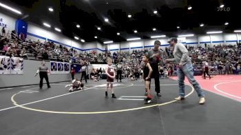 49 lbs Consi Of 4 - Orlando Hernandez, ARDMORE TAKEDOWN CLUB vs Casey Yott, Ada Youth Wrestling