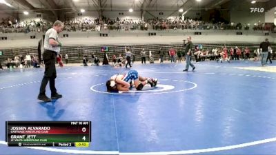 120 lbs 3rd Place Match - Kambria King, Willard Youth Wrestling Club vs Evan Lerche, Rogue Warrior Wrestling