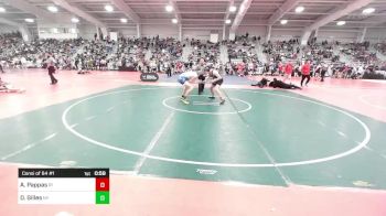 160 lbs Consi Of 64 #1 - Andrew Pappas, RI vs David Gilles, NY