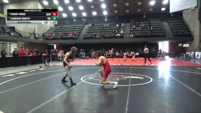 125 lbs Semifinal - Landon Smith, Embry-Riddle (Ariz.) vs Vonn Fenn, Southern Oregon