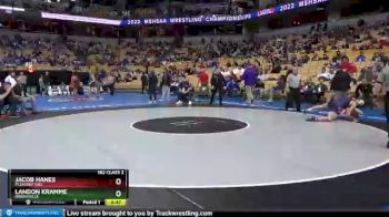 182 lbs Cons. Round 2 - Jacob Hanes, Pleasant Hill vs Landon Kramme, Owensville