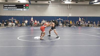 149 lbs Round Of 32 - Owen Menendez, Bridgewater vs Luke Montefusco, Johnson & Wales