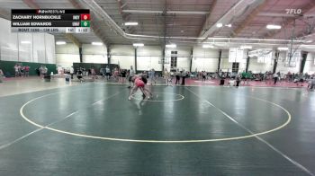 138 lbs Consi Of 8 #2 - Zachary Hornbuckle, Independence HS vs William Edwards, Unaffiliated