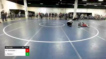 100 lbs Prelims - Mason Tettambel, NJ vs Leo Pezone, PA