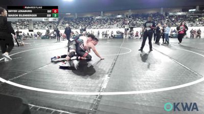 195 lbs 5th Place - Bryer Lenaburg, Hinton Takedown Club vs Mason Eilenberger, Raw Wrestling Club