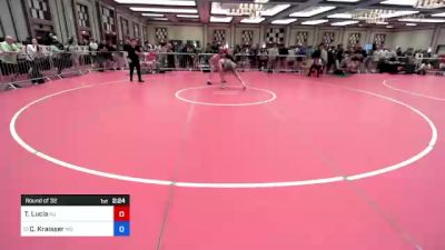 145 lbs Round Of 32 - Tyler Lucia, Nj vs Calvin Kraisser, Md