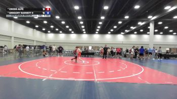 144 lbs 5th Place Match - Cross Alpe, TN vs Gregory Barnett II, VA