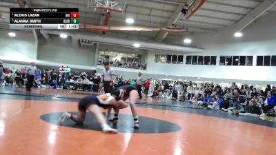 140 lbs Semifinal - Alexis Lazar, Brighton (Girls) vs Alanna Smith, Olentangy Orange