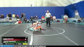 92 lbs Round 9 (10 Team) - Jordan Manyette, Gotcha vs Logan Dellow, Olympia