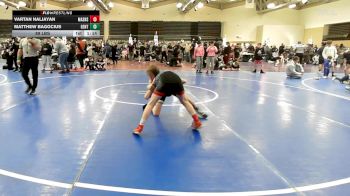 89 lbs Rr Rnd 3 - Vartan Naljayan, Mat Assassins Black - MSE vs Matthew Bagocius, Gentile Trained - MSE