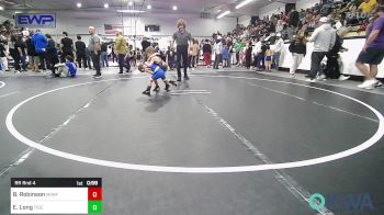 40 lbs Rr Rnd 4 - Beckham Robinson, Miami vs Everett Long, Tiger Trained Wrestling