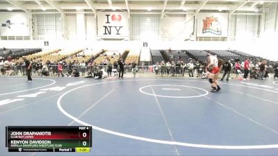 190 lbs Semifinal - John Drapaniotis, Club Not Listed vs Kenyon Davidson, Gorilla Grapplers Wrestling Club