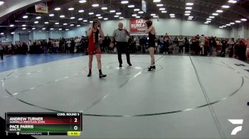 126 lbs Cons. Round 3 - Andrew Turner, Guerrilla Wrestling (GWA) vs Pace Parris, Nova WC