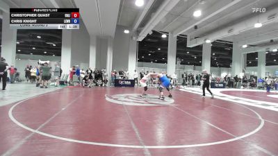Masters C FS - 100 lbs Cons. Round 2 - Christopher Quast, California vs Chris Knight, Legend Wrestling
