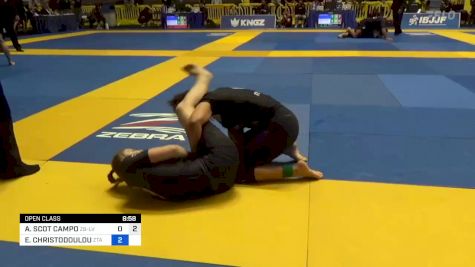 AMY SCOT CAMPO vs ELEFTHERIA CHRISTODOULOU 2022 World IBJJF Jiu-Jitsu No-Gi Championship