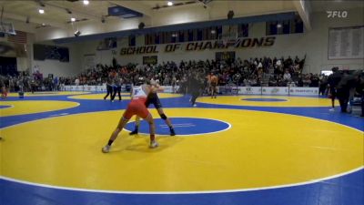 123 lbs Round Of 64 - Anthony Cruz, Folsom vs Caleb Rivas, Mission Oak