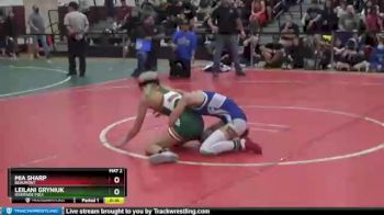 101 lbs Cons. Round 4 - Mia Sharp, Beaumont vs Leilani Gryniuk, Riverside Poly