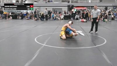 100 lbs Round 2 (4 Team) - Dante Dillard, PA Gold vs Gavin Reichart, Xtreme Team