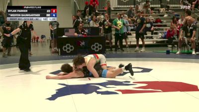 U15 GR - 62 lbs Cons. Round 4 - Dylan Parker, Aniciete Training Club vs Weston Baumgartner, HeadHunters Wrestling Club