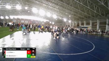 144 lbs 5th Place Match - Johnathan Allen, Copper Hills vs Madsen Bret Berstrom, Canyon View