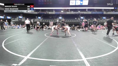 132 lbs Rr Rnd 2 - Mahlea Talato, Jackson County Queens vs Kenzi Milestone, Chica Tacitos
